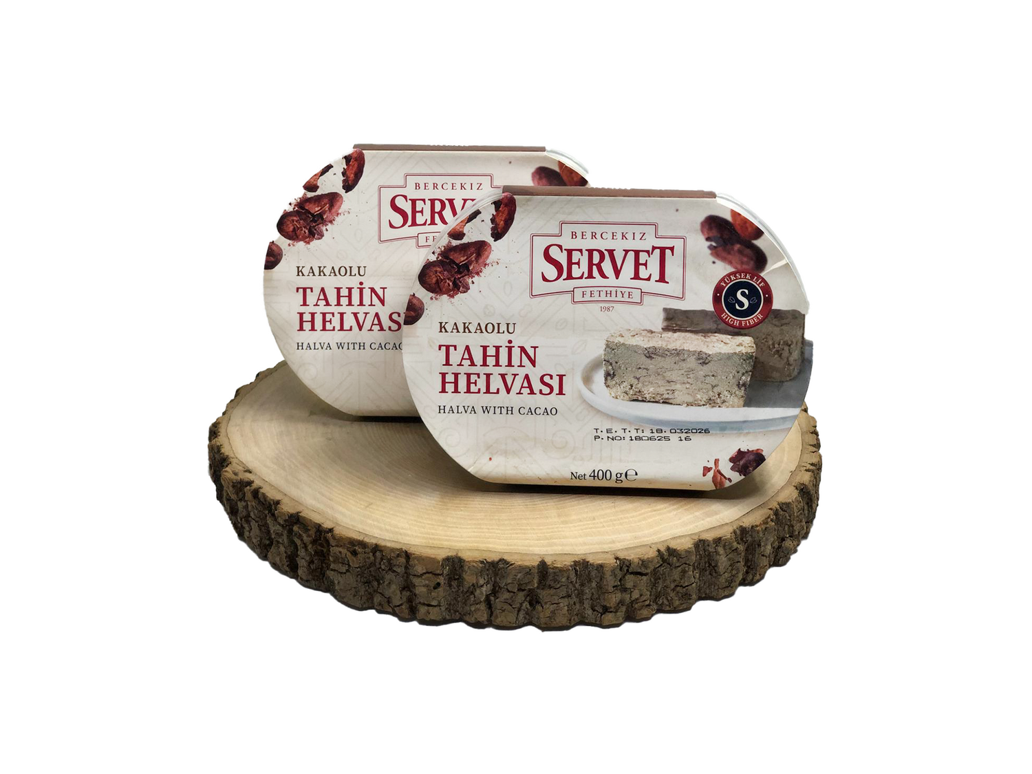 Servet Kakaolu Tahin Helvası 400 Gr - 1